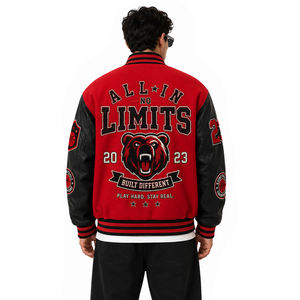 Customized Varsity <b>Jacket</b> for Men High Quality with Unique Logo Vintage Style for <b>Winter</b> ODM Supply high quality product - Product Image 4
