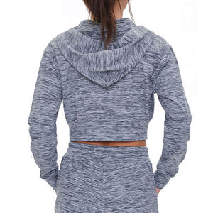 Sudadera Corta de Manga Larga para Mujer, Estilo Urbano, Ecológica, de Alta Calidad, Transpirable, en Oferta - Product Image 6