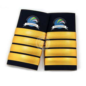 Charreteras uniformes de fábrica OEM charreteras de hombro de color personalizadas con su propio logotipo - Product Image 6
