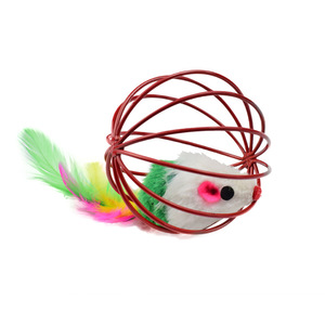 Jouet sphérique interactif en métal durable et écologique pour chat, format mini, pour soulager le stress et l'ennui - Product Image 5