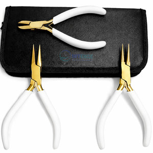 Kit d'outils de fabrication de bijoux de qualité supérieure, ensemble complet pour les créateurs de bijoux DIY, emballage personnalisé, outils en acier inoxydable de haute qualité - Product Image 2