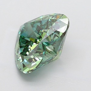 Diamant vert fantaisie de 5,03 carats, forme cœur, pureté VS1, certifié, diamant vert de luxe - Product Image 4