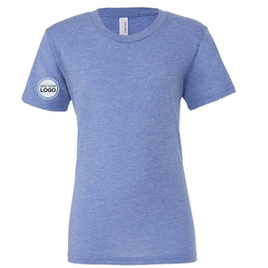 T-shirt Bella Canvas unisexe à manches courtes en tissu tri-mélange - Product Image 1