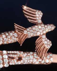 Brazalete Love Arrow con Cristales Swarovski, Plata 925, Chapado en Oro Blanco de 18k, Joyería para Mujer - Product Image 5