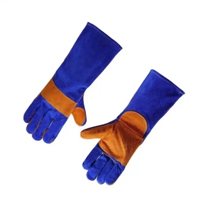 Guantes de Soldadura JNM Resistentes al Calor, de Cuero Vacuno, para Trabajo Pesado, Protección Ignífuga para Manos - Product Image 5