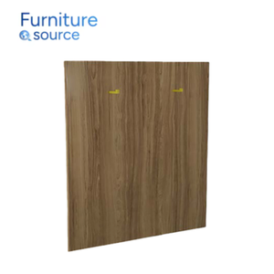 เคสไม้วีเนียร์สีแดงสไตล์หรูหราทันสมัยทำจากวัสดุ MDF โครงเหล็กทนทานใช้ในห้องนอนบ้าน - Product Image 1