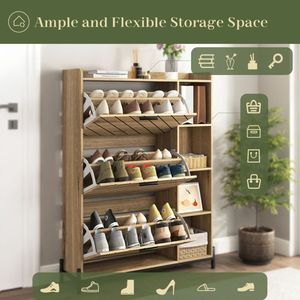 <b>Shoe</b> <b>Storage</b> Organizer Premium <b>Shoe</b> Racks for Efficient Organization and <b>Space</b> <b>Saving</b> - Product Image 1