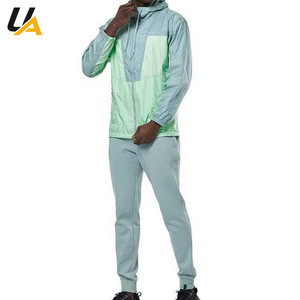 Chándal Reversible para Hombre con Bloques de Color, Estilo Vintage, con Cremallera Completa y Capucha, 100% Nylon, Ligero y Cortavientos, Venta al por Mayor - Product Image 1