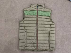 <b>Men's</b> Warm Hiking Vests Lightweight Crew Neck Breathable Outerwear Quilted Puffer Vest Winter <b>Gilet</b> Single Button Jackets - Product Image 4