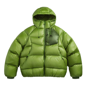 Vestes matelassées à capuche zippées pour hommes, enfants et adolescents, mode streetwear d'hiver, design personnalisé OEM ODM, imperméables - Product Image 1