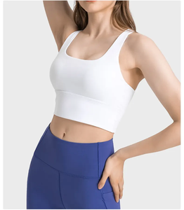 Vêtements de sport en gros, ensembles de fitness de haute qualité pour femmes, ensembles de yoga élégants à manches longues, soutien-gorge de sport actif, leggings d'entraînement - Product Image 3