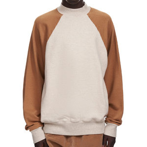 Sweat-shirt tendance pour femme, col rond, en polaire d'hiver, logo sur le devant, style coréen, surdimensionné, léger, 100% coton - Product Image 4