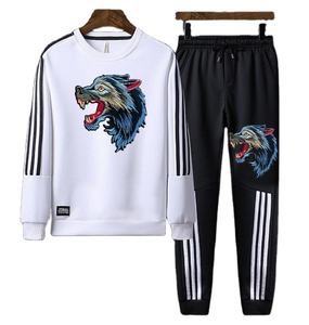 2025 New Stylish 100% Cotton Digital Printed With Front sweatshirt And <b>Trouser</b> For <b>Women</b> Tracksuit - Product Image 1