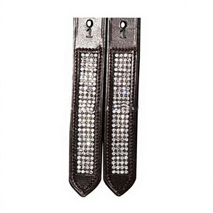 Étriers en cuir Horse Bling - Product Image 1