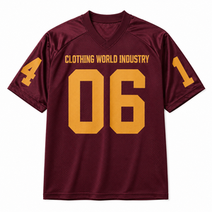 เสื้อเจอร์ซีย์อเมริกันฟุตบอลสำหรับผู้ชาย ปี 2026 ราคาสมเหตุสมผล ไซส์ใหญ่ แขนสั้น - Product Image 1