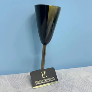 African Horn Finished Design <b>Beer</b> Drinking Buffalo Horn Glass Manufacturer <b>Table</b> Top Horn Glass Wholesale Exporter - Product Image 6