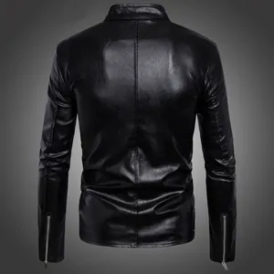High Performance <b>Men</b> <b>Leather</b> <b>Jacket</b> 2026 Genuine <b>Leather</b> <b>Jacket</b> for Motorcycle Riding Manufacturer Supplier - Product Image 6