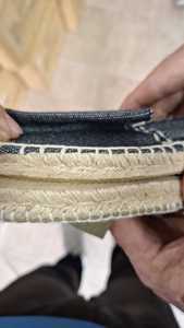 Prix de gros Espadrilles à rayures style espagnol, mode unisexe homme femme, de BD - Product Image 2