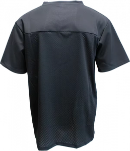 Chemises de sport personnalisées en polyester respirant à col en V, coupe régulière, imprimées par sublimation, pour hommes grandes tailles, vente en gros - Product Image 6