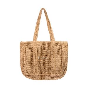 Bolso Tote de Paja Tejido a Mano Sostenible, Diseño con Asa de Hebilla, Bolso de Fibra Natural de Viettimecraft al por Mayor - Product Image 2
