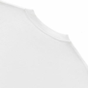 T-shirt Homme à Manches Longues avec Logo Brodé Personnalisé, Qualité Supérieure, Luxe, Épaules Tombantes, Design Deux Pièces, Coupe Oversize et Boxy - Product Image 3