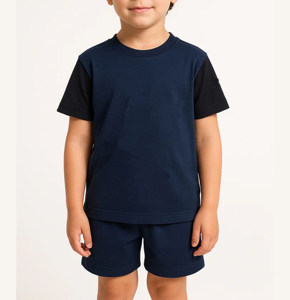 Conjunto de Ropa Infantil Personalizable, Camiseta y Pantalones Cortos, Traje de Verano para Bebé Niño, Ropa de Boutique para Niños, Conjunto de Dos Piezas 2026 - Product Image 1