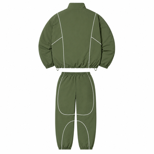 Veste coupe-vent à capuche pour adultes, fermeture éclair, manches longues, tenue décontractée, survêtement sportif pour l'hiver - Product Image 4