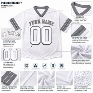 Ready Stock Custom Football Team Jersey Premium 100% Polyester V-neck <b>Short</b> Sleeve Unisex OEM Service - Product Image 1