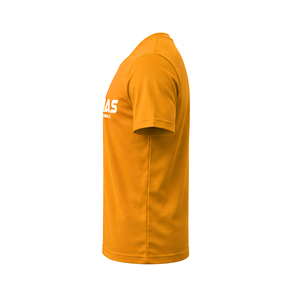 เสื้อยืดผ้าฝ้าย 100% พิมพ์ลายดิจิทัล ระบายอากาศได้ดี ทรงหลวม สไตล์วินเทจ สีส้ม ลายกราฟิกอนิเมะ สำหรับผู้ชาย  รับสกรีนโลโก้ตามแบบ - Product Image 2