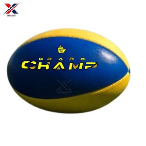 Ballon de rugby de qualité professionnelle, logo personnalisé, taille officielle 5, PU, pour adultes unisexes, entraînements, clubs, tournois et équipes, OEM - Product Image 6