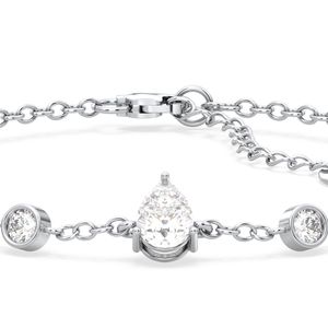 REYES Pulseras de Cadena con Diamantes Cultivados en Laboratorio Certificados por IGI para Mujer, Pulsera de Eslabones de Oro Blanco de 14K, Joyería de Regalo Personalizada - Product Image 4