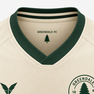 Camiseta de Fútbol Greendale para Hombre, Manga Corta, Transpirable, Corte Regular, Nombre del Equipo Impreso en la Espalda, Ropa para Todas las Temporadas - Product Image 3