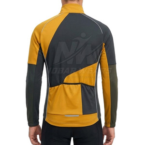 Chaqueta de Ciclismo Profesional con Construcción Transpirable, Capa Exterior Resistente al Viento, Cierre Frontal Completo y Rendimiento Cómodo - Product Image 6