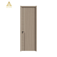 Porte intérieure avec cadre en bois imperméable, style moderne, porte intérieure de villa