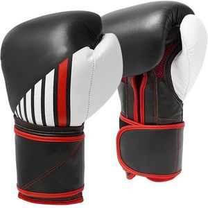Gants de boxe FIGHTBRO F101 en cuir PU respirant et léger avec sangle de poignet réglable, séchage rapide, taille adulte L MMA - Product Image 5