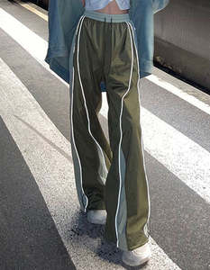 กางเกงจ็อกเกอร์ผ้าแคนวาสผสมโพลีเอสเตอร์/คอตตอน สำหรับผู้ชาย/ผู้หญิง สไตล์วินเทจ สีเข้ม เป็นมิตรกับสิ่งแวดล้อม กันยับ แห้งเร็ว คุณภาพสูง ปรับแต่งได้ - Product Image 6