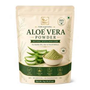 Polvo de Aloe Vera 100% Puro de Marca Privada, Grado Cosmético, Polvo de Hoja de Aloe Barbadensis de Alta Calidad para el Cuidado de la Piel y el Cabello - Product Image 1