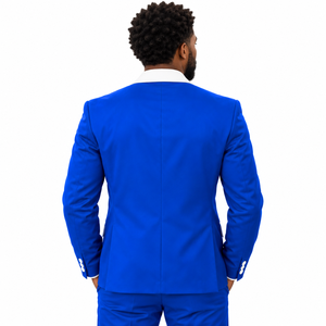 Phi Beta Sigma <b>Royal</b> <b>Blue</b> Blazer for <b>Men</b> Premium Embroidered Greek Fraternity Formal Suit <b>Jacket</b> College Ceremony Event Coat - Product Image 2
