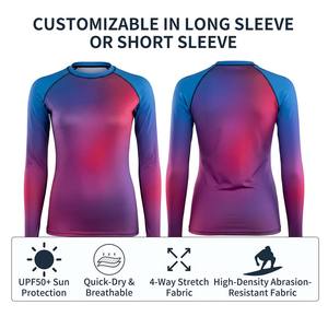 Camiseta de Compresión para Niños y Adultos con Estampado por Sublimación, Manga Larga, para MMA, Surf y BJJ - Product Image 5