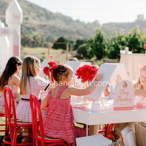 Sillas Infantiles de Ratán Hechas a Mano de Primera Calidad para Eventos de Cumpleaños, Bodas, Fiestas, Muebles para Jardín de Infancia, OEM - Product Image 2