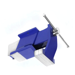 All Steel <b>Vice</b> Fixed Square Base Heavy Duty Workbench <b>Clamping</b> Tool for Industrial Workshop Applications - Product Image 3