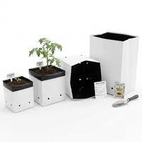 Sac de culture en plastique exporté de haute qualité, écologique, réutilisable, capacité 1000 ml, pour culture hydroponique de légumes et fleurs biologiques