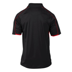 Chemise pour homme à manches courtes bleue, col rond, poche poitrine, coupe classique, style décontracté, tissu tricoté à motifs, 100% coton respirant - Product Image 2