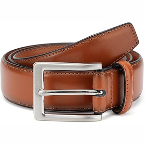 Cinturones de Cuero Vacuno Genuino Casuales para Hombre, Diseño Moderno, Longitud Ajustable, Hebilla de Acero Inoxidable, Suministro de Fábrica - Product Image 1