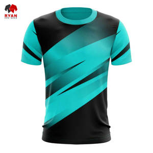 Ryan Pro Gear T-shirts personnalisés pour hommes Tissu respirant et confortable avec logo personnalisé Écologique - Product Image 1