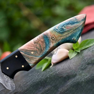 High Quality 5-Piece Damascus Steel Kitchen <b>Knife</b> <b>Set</b> Ambidextrous Professional Chef <b>Knife</b> Collection <b>Sharp</b> Home Restaurant Use - Product Image 5