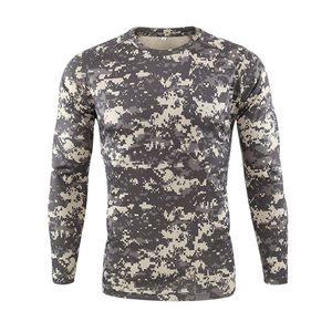 Camiseta Deportiva Personalizada para Hombre, Sublimada, Transpirable, de Secado Rápido, Manga Larga, 100% Poliéster, Personalizable, Precio Económico - Product Image 2