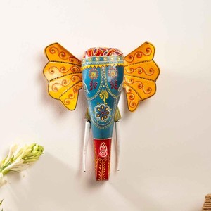 Handcrafted Rosewood Jali Work Elephant Figurine Wholesale from Moradabad India - Product Image 2