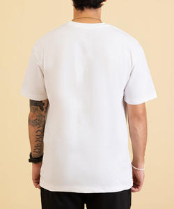 Camiseta Vintage con Logotipo Personalizado, Lavada al Ácido, para Hombre, de Algodón Grueso, Estilo Desgastado, Talla Grande, 100% Algodón - Product Image 5