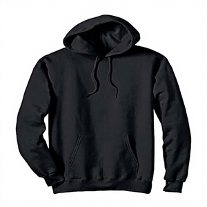 Sudaderas Extra Grandes para Hombre, Otoño, Diseño con Bolsillo, Algodón/Fibra de Bambú de Alta Calidad, Patrón Personalizado, Venta al Por Mayor OEM - Product Image 1